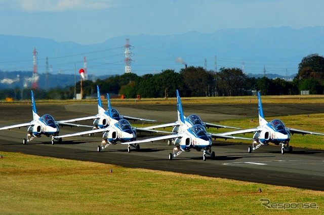 ブルーインパルス入間航空祭