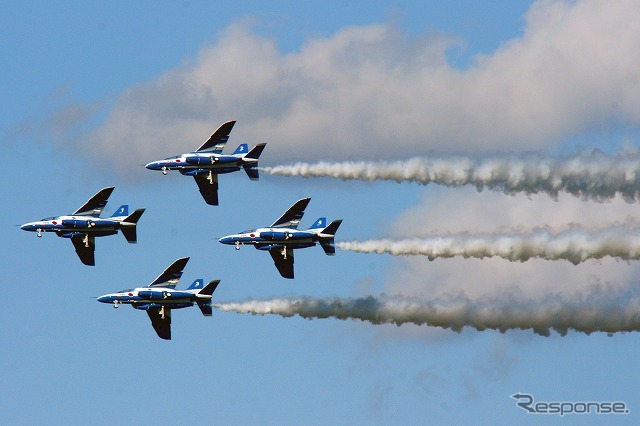 ブルーインパルス入間航空祭