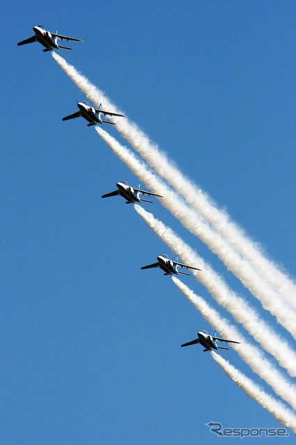 ブルーインパルス入間航空祭