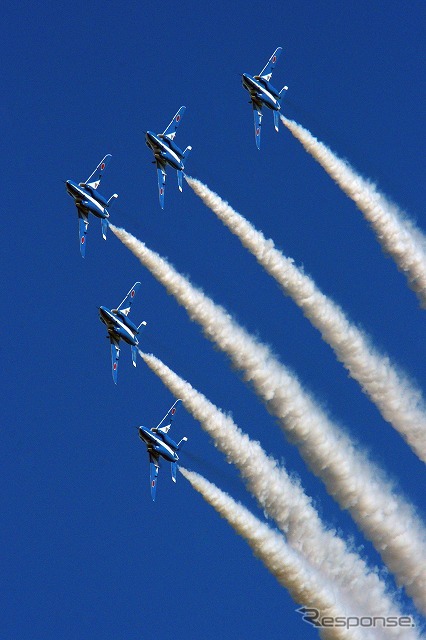 ブルーインパルス入間航空祭