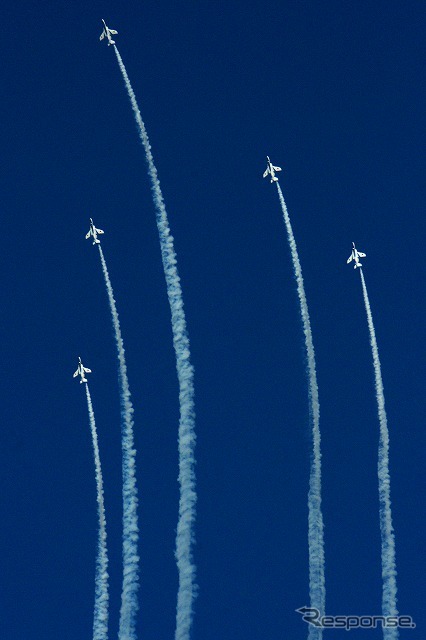 ブルーインパルス入間航空祭