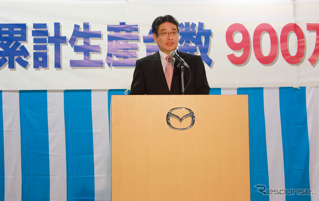マツダの内田成明 執行役員防府工場長