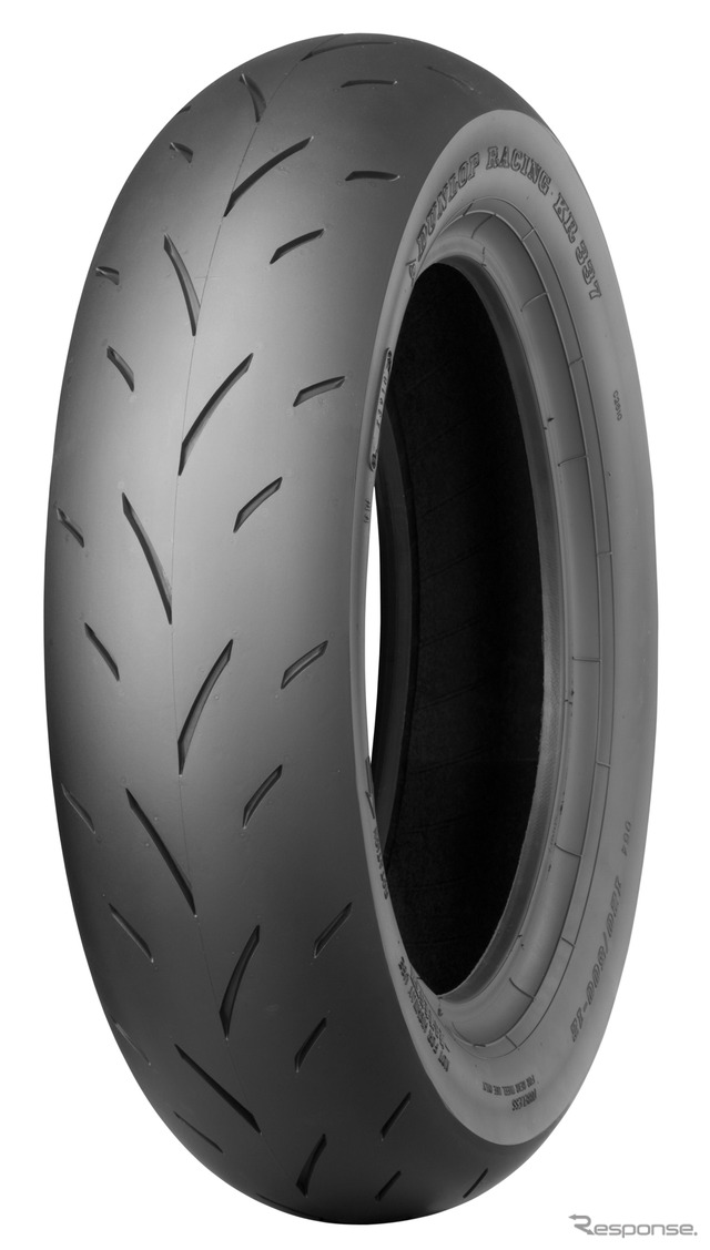 ミニバイク競技用ハイスピード・レーシングタイヤ ダンロップ KR337