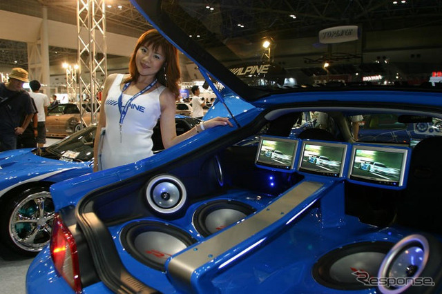 【オートギャラリー2003写真蔵】まさに走るプレミアムサウンド…アルパイン