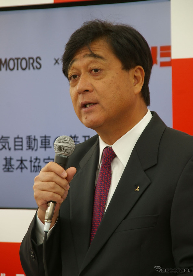 三菱自動車益子修社長