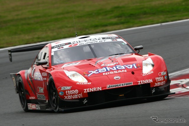XANAVI NISMO Z(2007 SUPER GT。展示)
