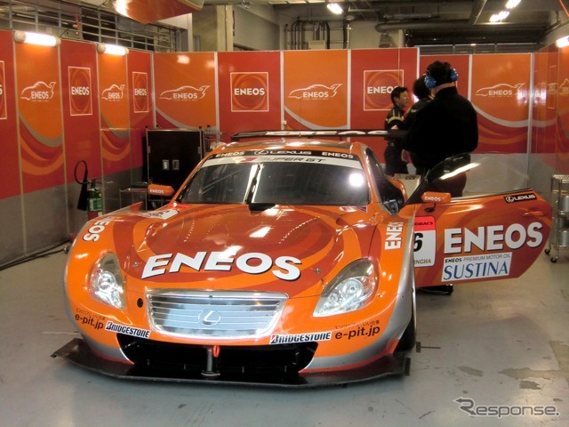レース2を制し、GT500のJAF GPを獲得したENEOS SC430