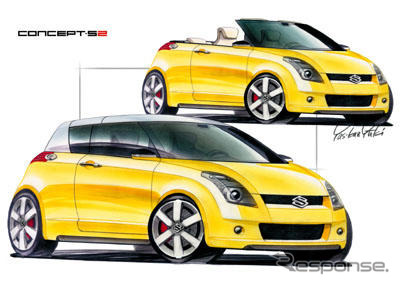 【フランクフルトショー2003出品車】スズキ『コンセプト-S2』…オープンですよ