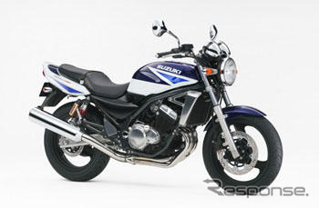 スズキ『GSX250FX』でレーサー気分---レーシングカラー追加