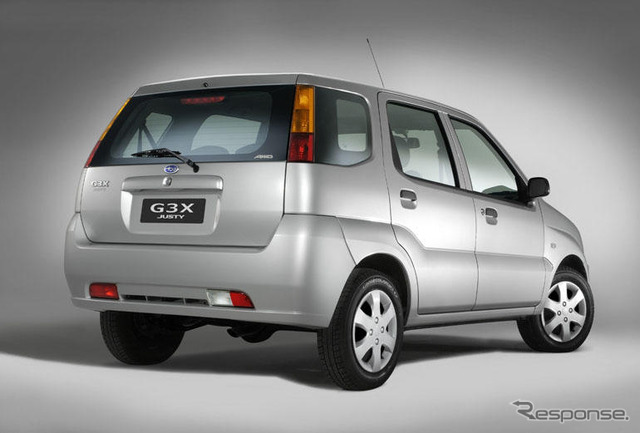 【フランクフルトショー2003出品車】スバル、『ジャスティ』の新型を発表