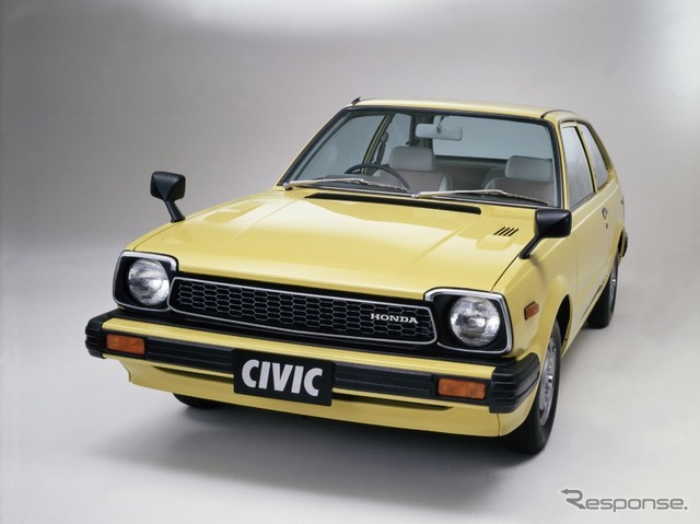 ホンダ、シビックの国内販売を終了…初代モデルは1972年に登場し8代続いた