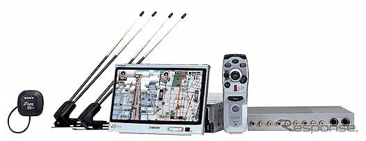 ソニーDVDナビ『NVX-DV735』……使い勝手も価格もリファイン