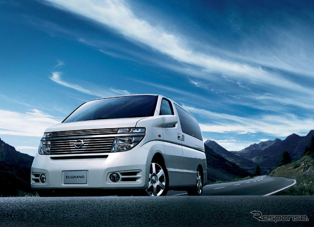 日産『エルグランド』のハイウェイスターを一部改良