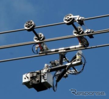 中小企業基盤整備機構理事長賞、超高圧電線を遠隔操作で移動し自動で活線点検するロボット