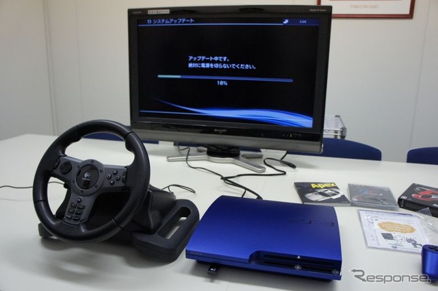 PS3用ソフト『グランツーリスモ5』を早速体験してみた。