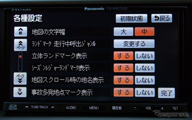 ストラーダ Sクラス CN-MW250D