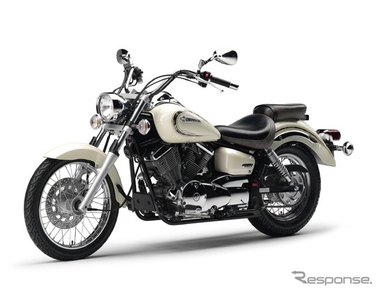 XVS250ドラッグスター ニューパールホワイト