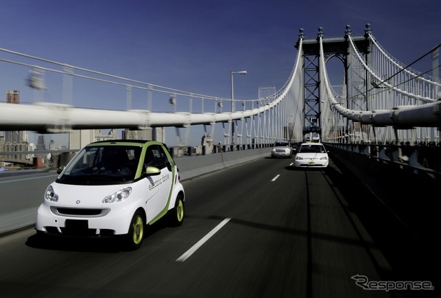 スマート電気自動車（海外名：フォーツーed）