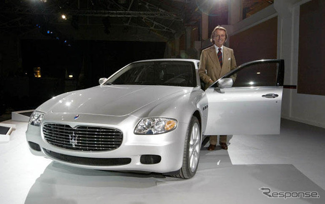 【フランクフルトショー2003出品車】復活マセラティ…新型『クアトロポルテ』