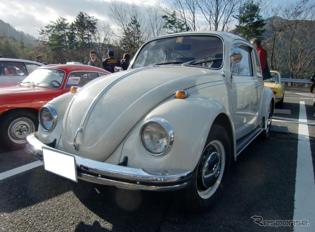 このVWビートルもシングルナンバー