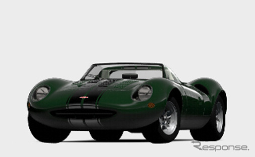 期間限定配信のジャガーXJ13レースカー