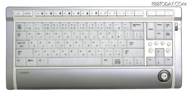LEDの発光を好みに設定!レインボーに光るUSBキーボード! 87キー日本語レイアウト+11特殊キー