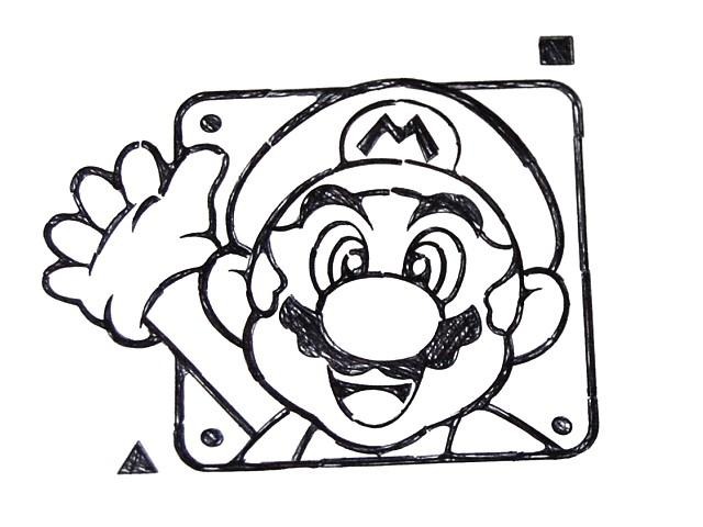 マリオをスラスラ描ける魔法のプレート・・・週刊マリオグッズコレクション第116回 マリオをスラスラ描ける魔法のプレート・・・週刊マリオグッズコレクション第116回