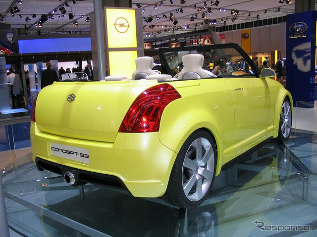 【フランクフルトショー2003速報】量産化宣言!! スズキ『コンセプトS2』