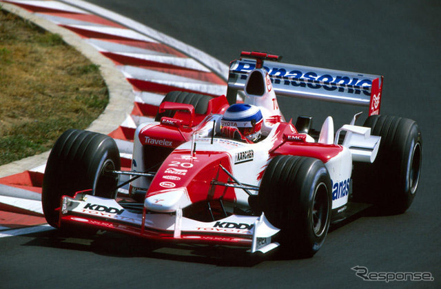 【トヨタF1ドリーム】「TF103」がMEGAWEBを走る!