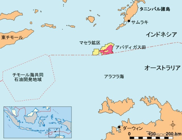アバディプロジェクト 位置図