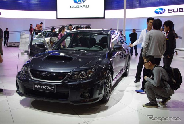 注目を集めていた4ドアWRX STI