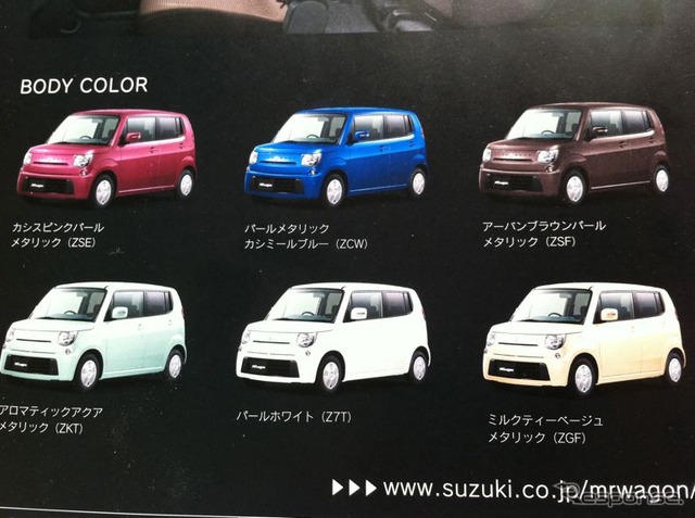 来年1月20日にフルモデルチェンジする MRワゴン
