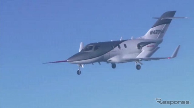 ホンダジェット 動画キャプチャ