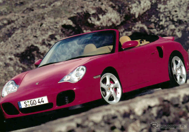 【フランクフルトショー2003速報】14年ぶりポルシェ『ターボカブリオレ』…日本でも受注