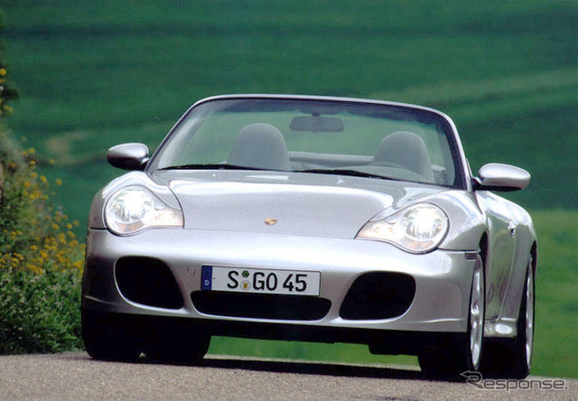 【フランクフルトショー2003速報】14年ぶりポルシェ『ターボカブリオレ』…日本でも受注
