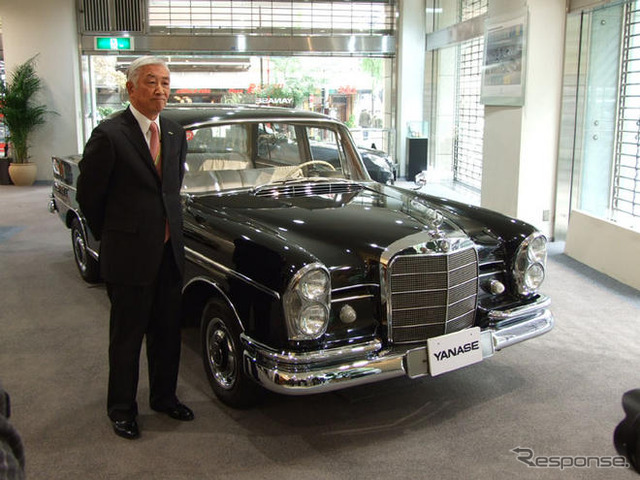 資料写真:ヤナセの西山俊太郎代表取締役社長