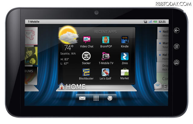 【CES 2011】米デル、7型Androidタブレット「Dell Streak 7」を発表 7型Androidタブレット「Dell Streak 7」