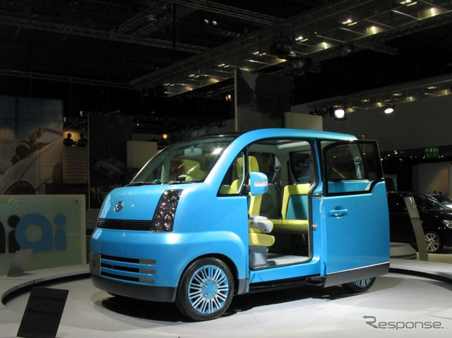 【フランクフルトショー2003速報】シリアスなコンパクトカー、ダイハツ『ai』