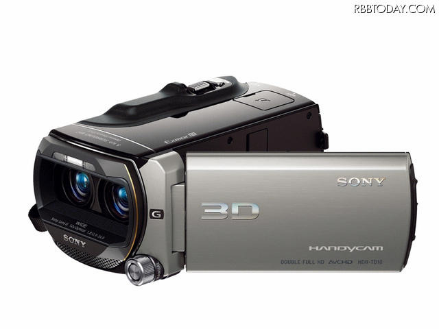 ソニー、3D「ハンディカム」を4月に発売！ HDR-TD10