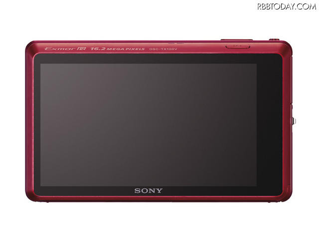 「DSC-TX100V」背面 「DSC-TX100V」背面
