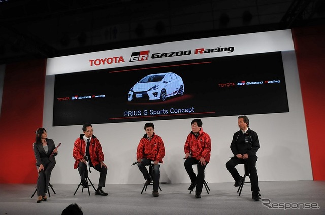 TOYOTA/GAZOO Racingでのトークショー