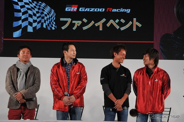 TOYOTA/GAZOO Racingでのトークショー
