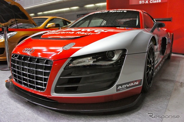 スーパー耐久参戦マシン アウディ R8 LMS