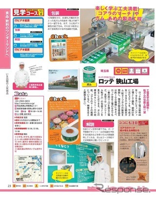 『工場見学・首都圏版』サンプルページ