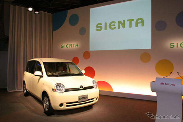 【トヨタ『シエンタ』発表】初期受注目標は月間1万5000台