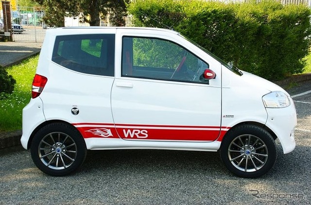 カザリーニM10 WRS(イタリア)。エンジンは三菱製ディーゼル