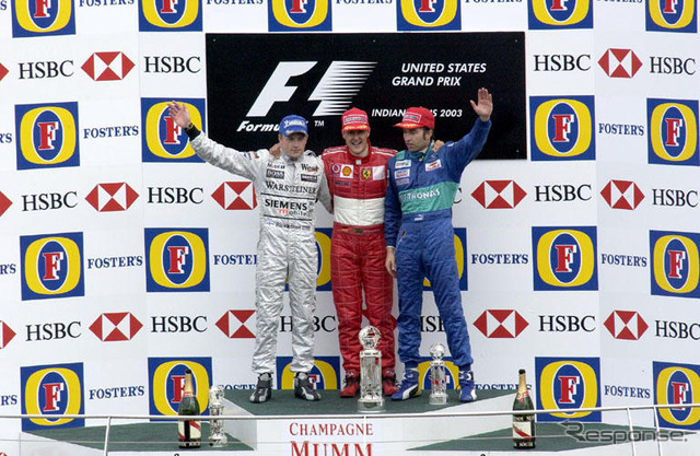 シューマッハ「人生最高の一日」……アメリカGP