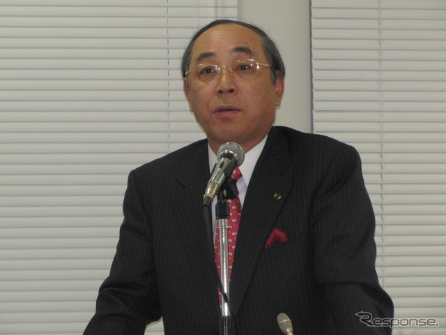 新春会見 白井社長