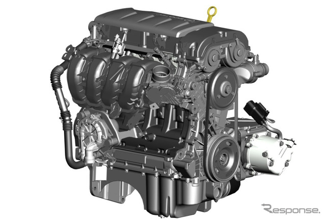 ボルトの1.4リットル発電用エンジン
