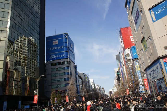 秋葉原の歩行者天国が復活